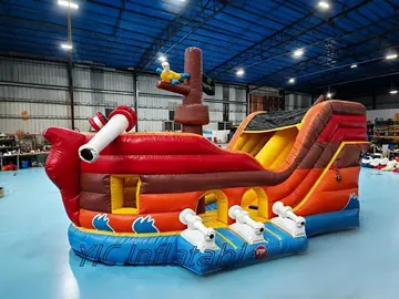 Pirate Ship Bouncing Castle with Slide product image
