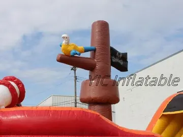 Pirate Ship Bouncing Castle with Slide product image
