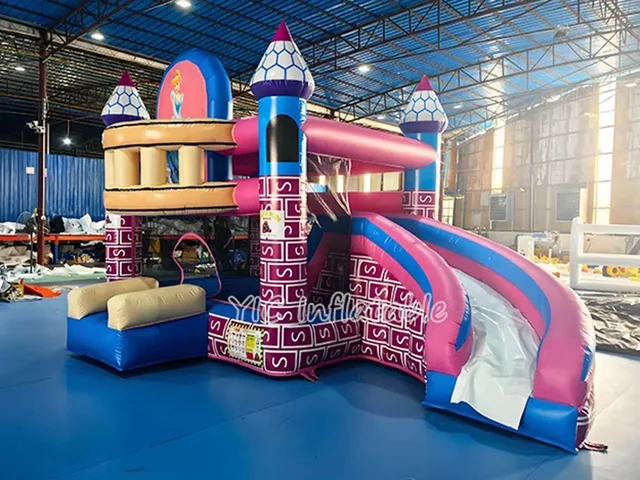 Princess Dual-Slide Inflatable Castle product image