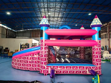 Princess Themed Bouncy Castle detail view