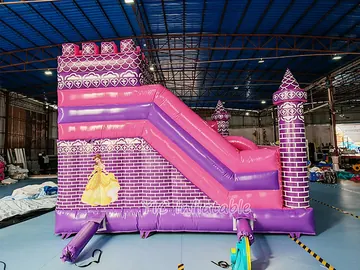 Princess Castle Combo Bounce House detail view