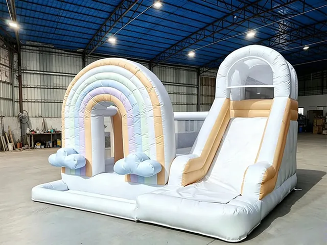 Rainbow Inflatable Play Center product image