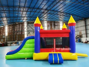 Dual Slide Combo Bounce House detail view