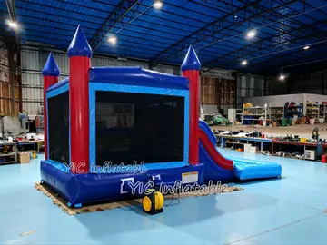 Bounce House Combo with Pool play layout