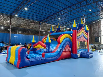 Bounce House Combo Unit front view