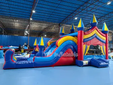 Bounce House Combo Unit side view
