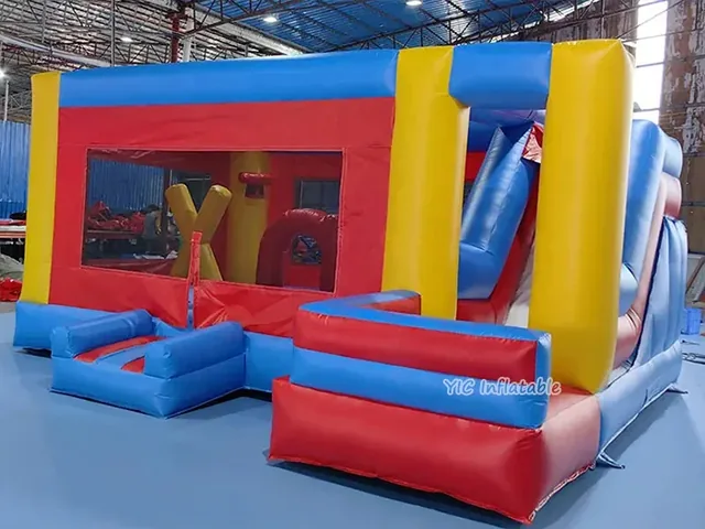 Red-Blue Bouncy Castle Slide product image