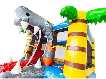 Inflatable Hippo Bouncer play layout