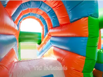 Soccer Bounce House for Rental Businesses detail view