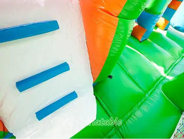 Soccer Bounce House for Rental Businesses commercial attraction view
