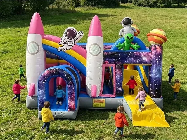 Rocket Adventure Inflatable Castle product image