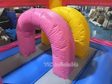 Inflatable Rocket Bouncer commercial attraction view