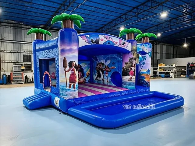 Moana Island Adventure Bouncy Castle product image