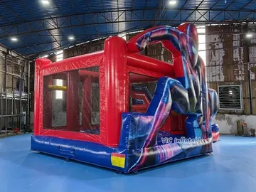 custom inflatable bounce-and-slide attraction detail view