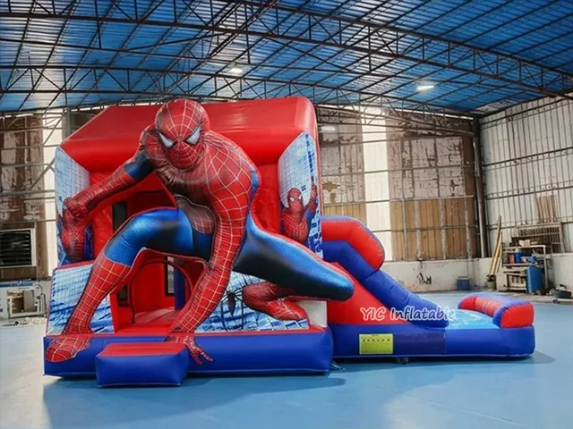 Spider-Man Bounce House with Double Slide product image