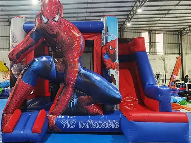 Spider-Man Bounce House with Double Slide product image