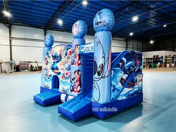 Stitch Bounce House for Sale play layout