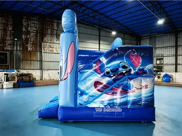 Stitch Bounce House for Sale detail view