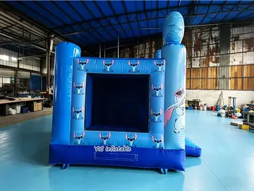 Stitch Bounce House for Sale commercial attraction view