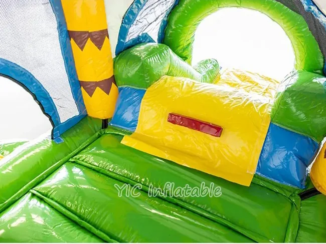 Jungle Slide Bounce House detail view