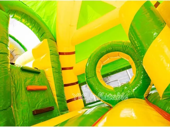 Elephant Bounce House with Slide detail view