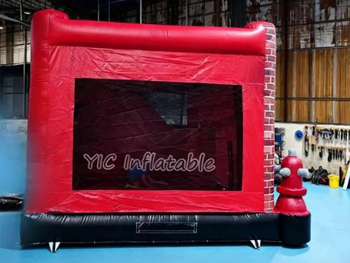 Fire Station Bounce House for Sale detail view