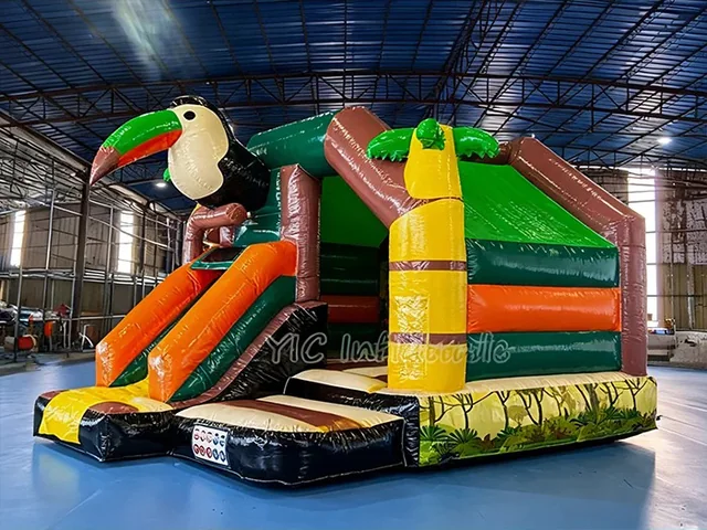 Tropical Toucan Inflatable Castle product image