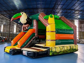 Tropical Breeze Bounce House front view