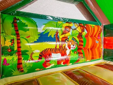 Tropical Breeze Bounce House detail view