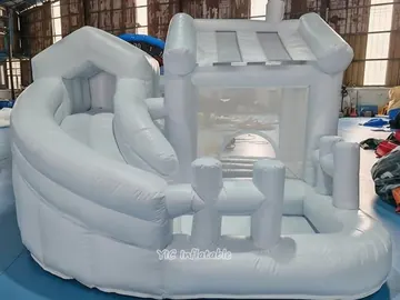 custom inflatable bounce-and-slide attraction detail view
