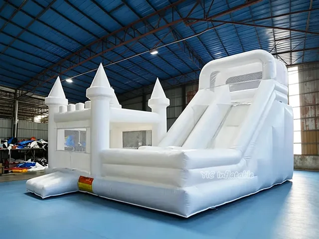 White Castle Inflatable with Climbing Wall product image