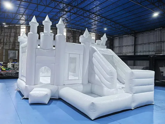 White Inflatable Bouncer Castle product image