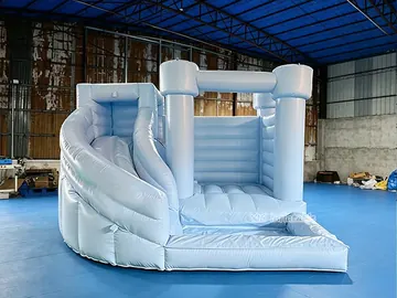 custom inflatable bounce-and-slide attraction detail view