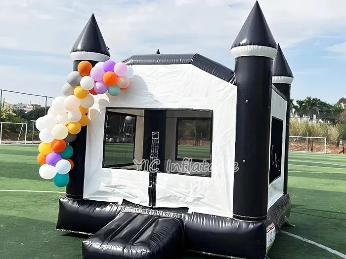 Classic Castle Inflatable Jumper side view