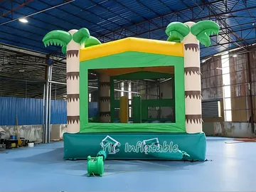 Rental-grade bouncy castle detail