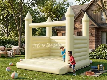 custom inflatable jumper rear view
