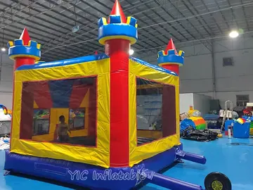 custom inflatable jumper detail view