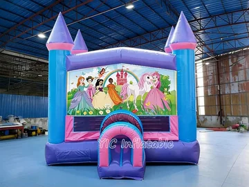 custom inflatable jumper rear view
