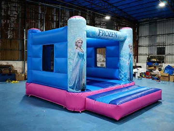frozen themed inflatable jumper detail view