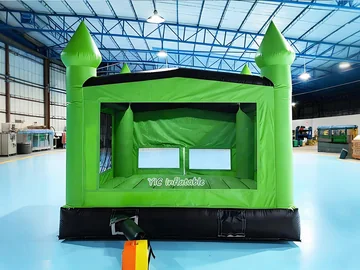 halloween themed inflatable jumper detail view