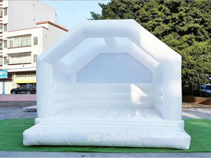 Inflatable Wedding Bouncy Castle side view