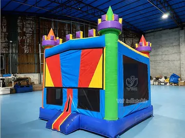 music themed inflatable jumper detail view