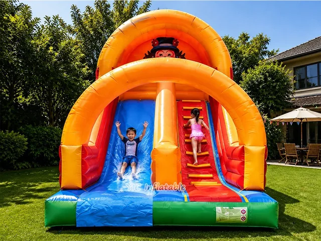 Clown Theme Inflatable Slide product image