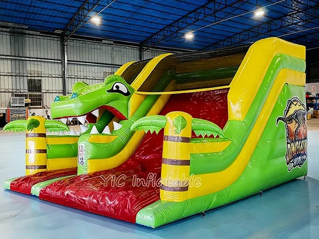 Custom Jungle Adventure Inflatable Slide product image