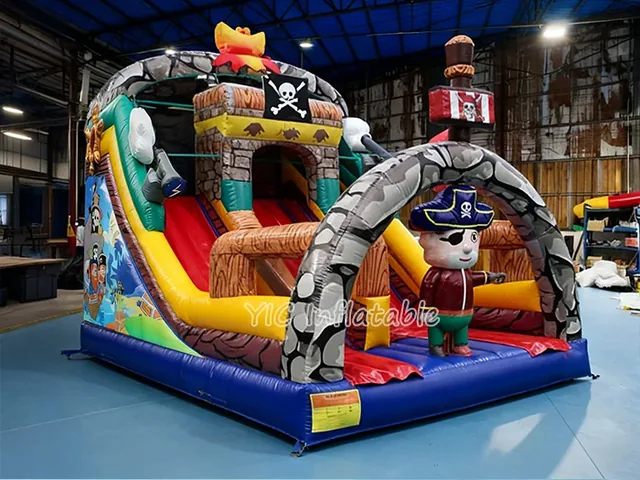 Pirate Ship Inflatable Slide product image