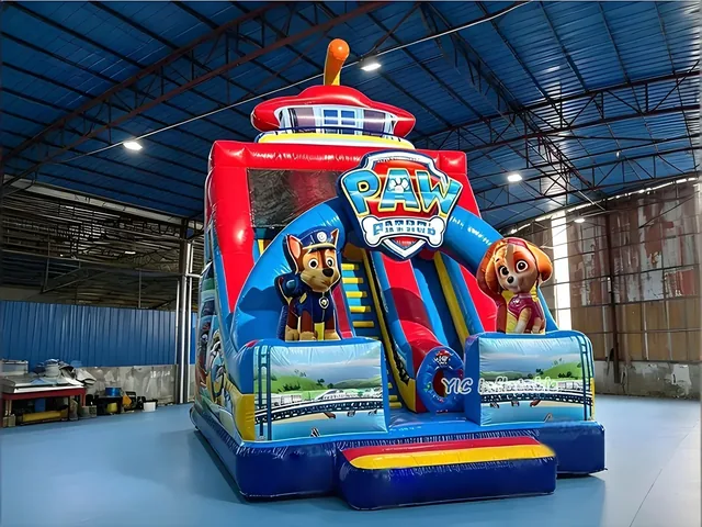 Paw Patrol Inflatable Double Lane Slide product image