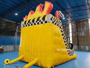 custom standalone inflatable slide detail view