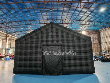 bubble themed air-supported event tent detail view