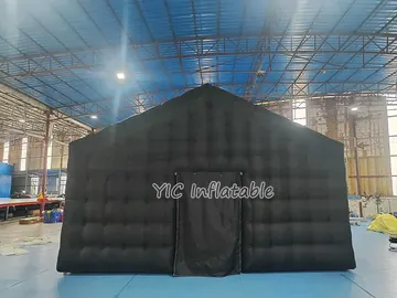 custom air-supported event tent detail view