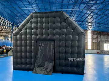 custom air-supported event tent detail view